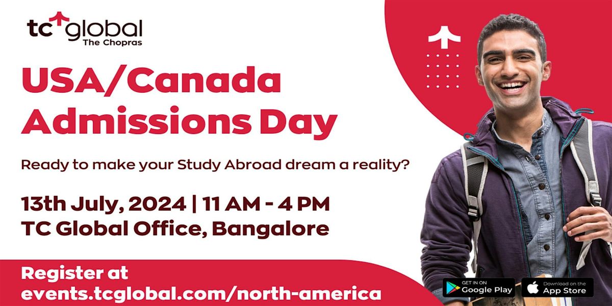 USA\/Canada Admissions Day - Bangalore