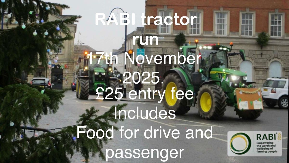 RABI Tractor run 