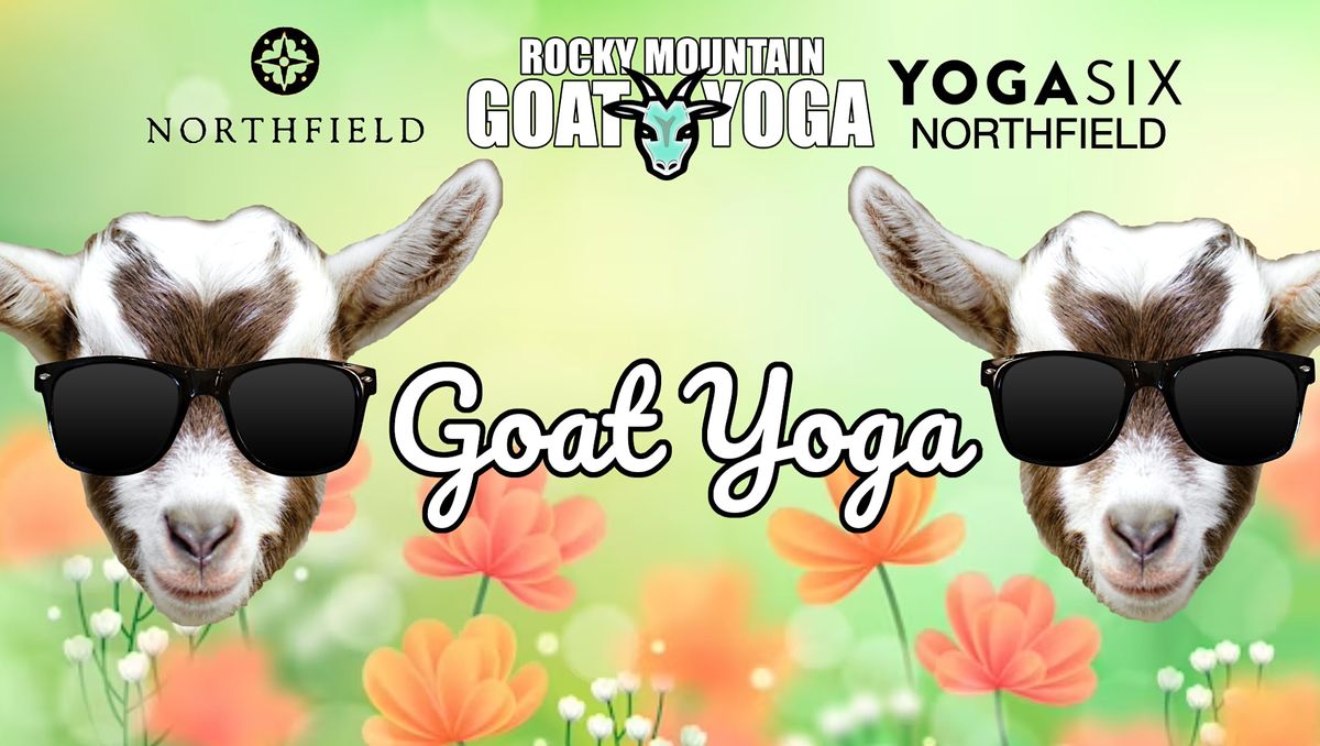 Goat Yoga July 8th (YOGA SIX NORTHFIELD), 8246 Northfield Blvd