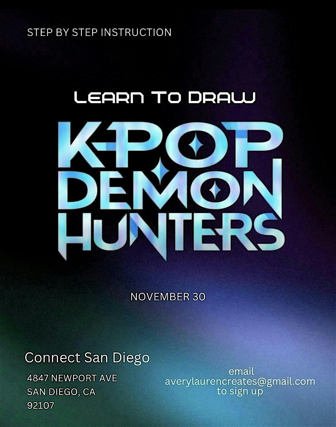 Learn To Draw: K-pop Demon Hunters