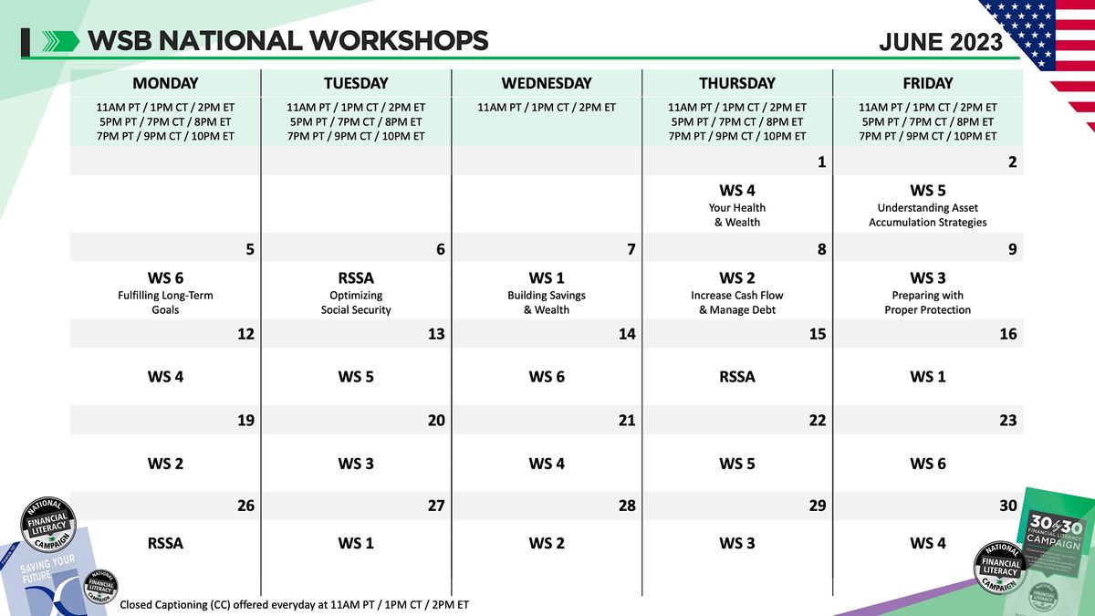 Free Personal Finance Education and Financial Educator Opportunity Intro.