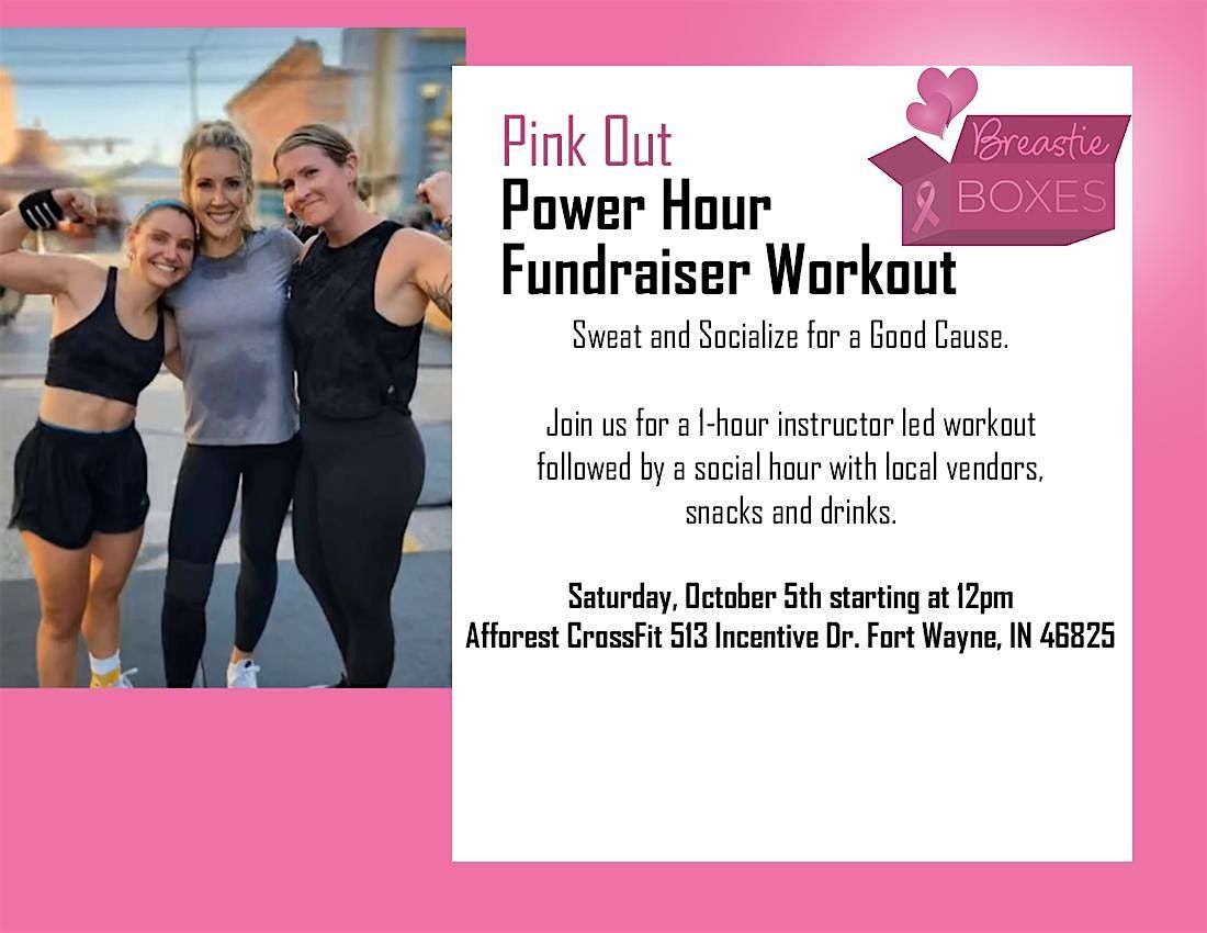 Pink Out Power Hour Workout Fundraiser