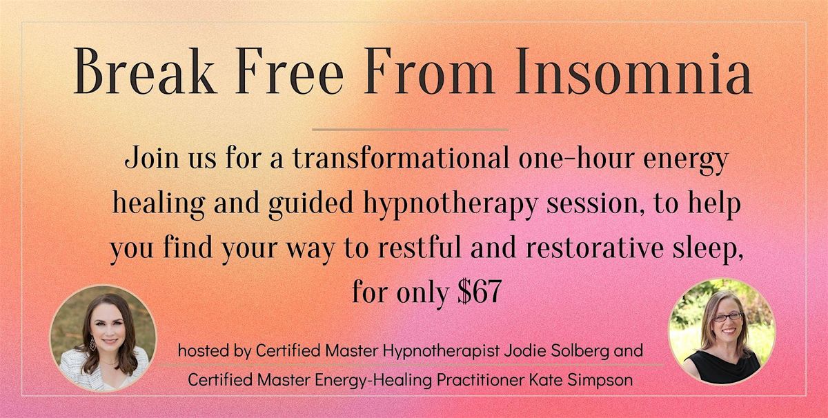 Break Free from Insomnia & Master Your Sleep!   Indianapolis