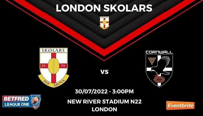 London Skolars Vs Cornwall New River Stadium Sports Centre London 30 July 2022