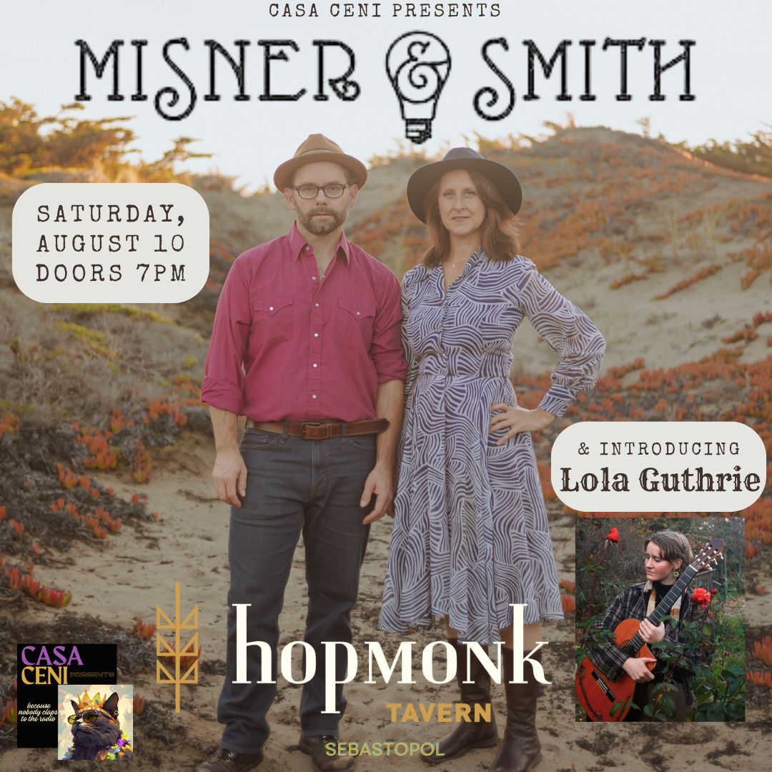 Misner & Smith (full band), - album release show