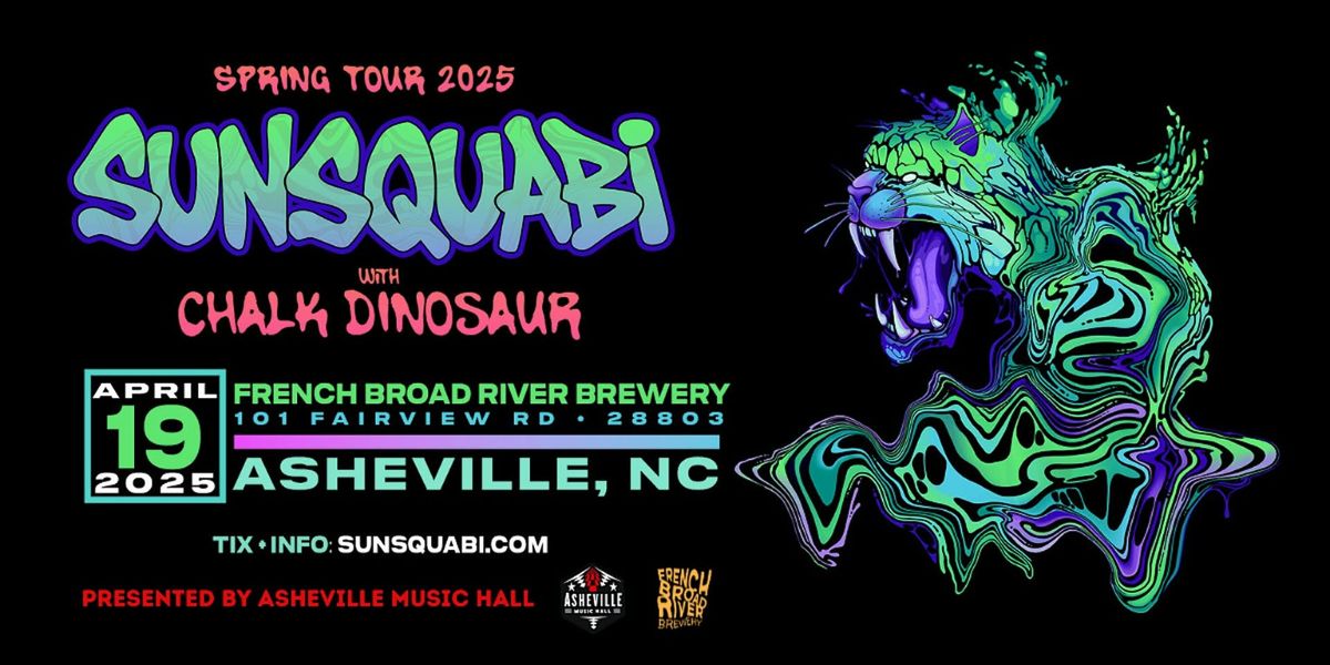 SunSquabi with Chalk Dinosaur