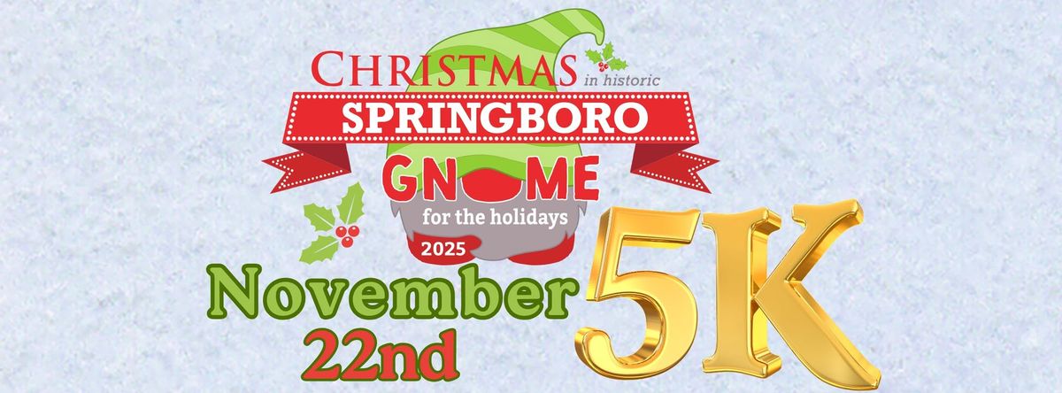 12th Annual Christmas in Springboro 5K Run\/Walk