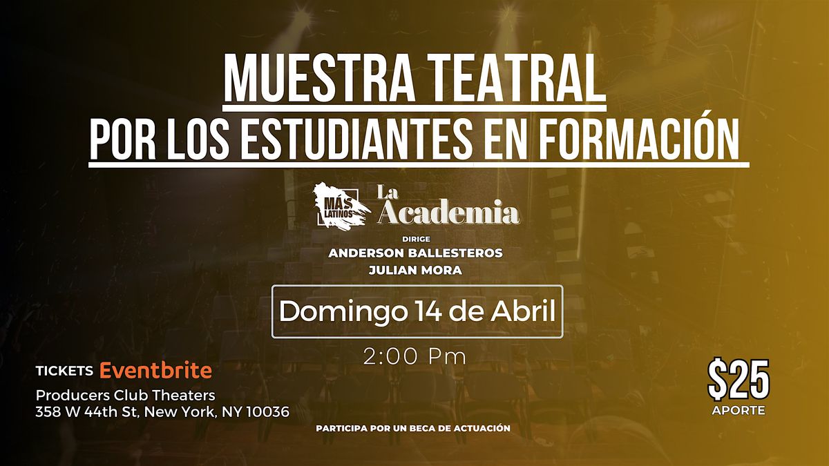 Muestra teatral