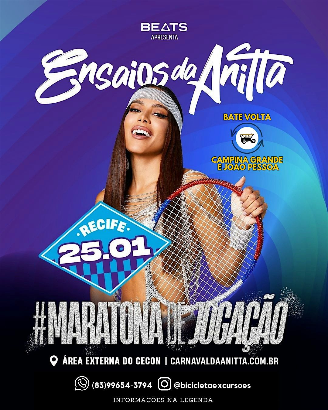 Excurs\u00e3o: Ensaios da Anitta em Recife