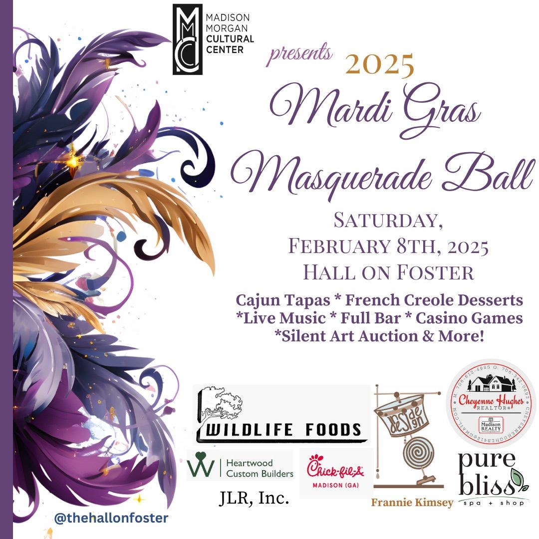 2025 Mardi Gras Masquerade Ball