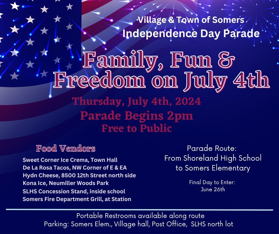 Somers Independence Day Parade 