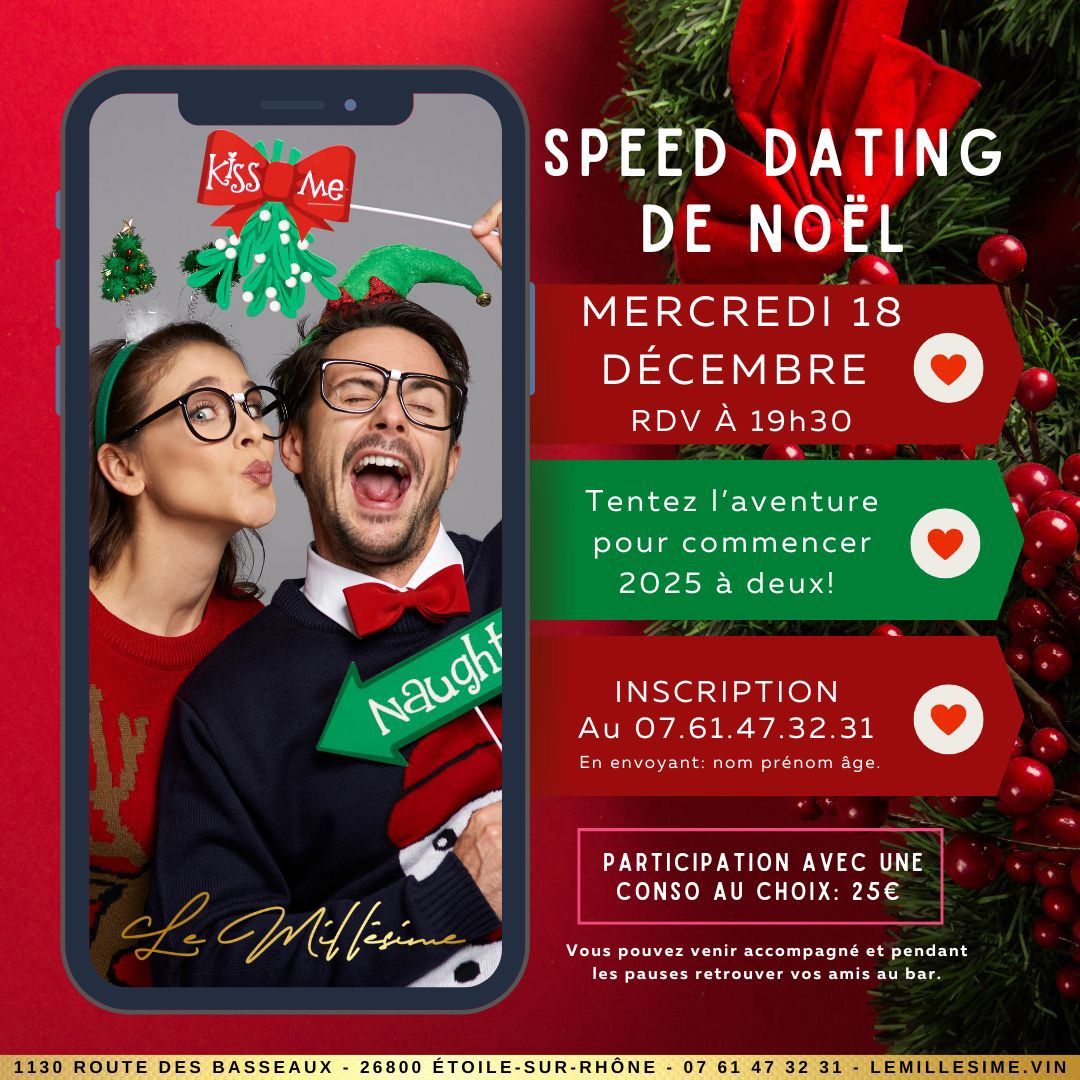 \ud83c\udf84\u2665\ufe0fSPEED DATING DE NO\u00cbL\u2665\ufe0f\ud83c\udf84