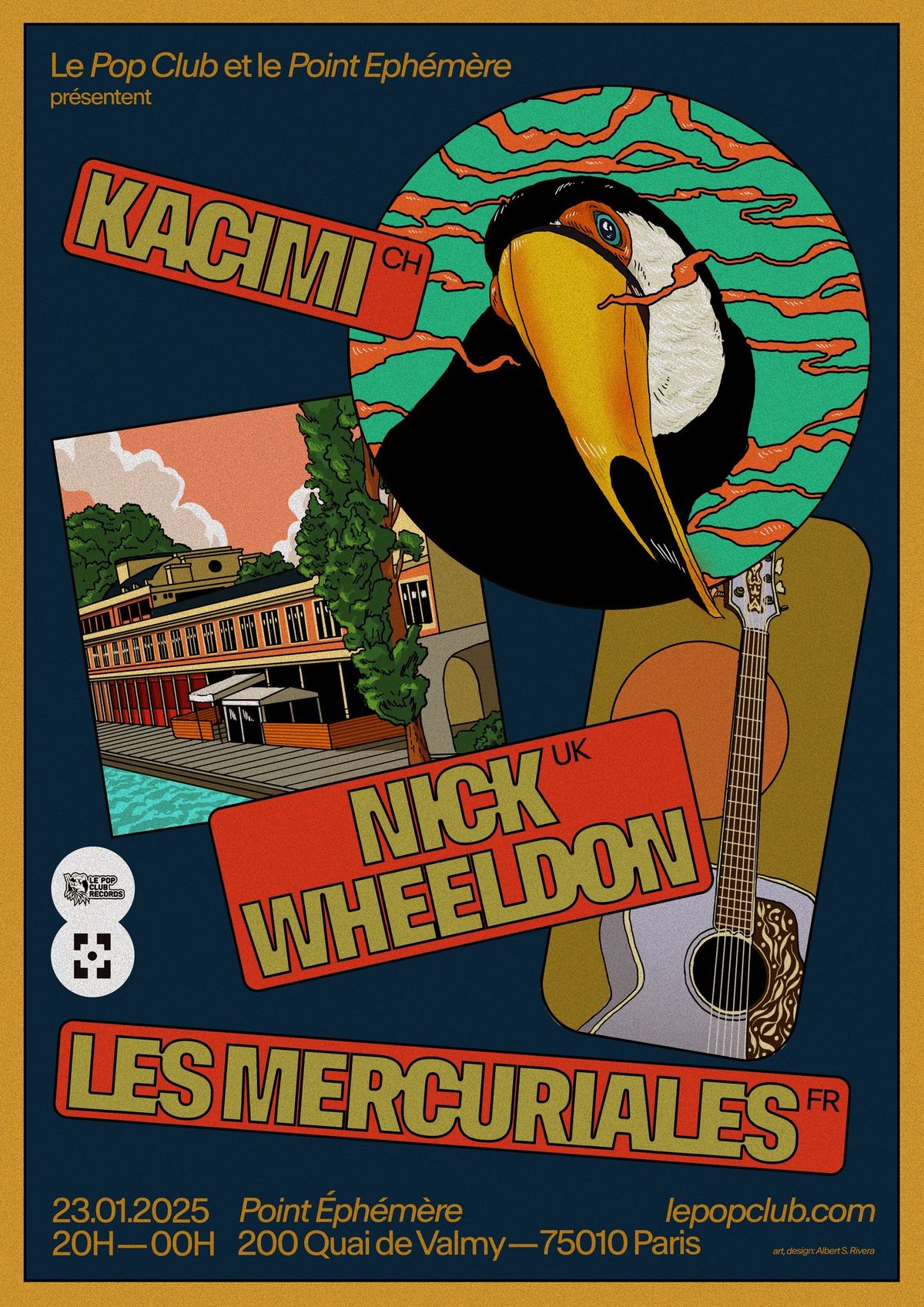 Le Point Eph\u00e9m\u00e8re -> Nick Wheeldon - Kacimi - Les Mercuriales