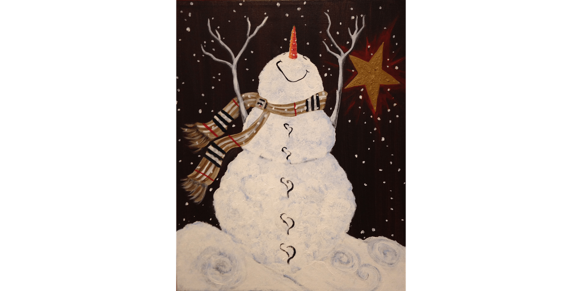 Snowman's Bliss - Paint and Sip in Boston | Classpop!\u2122