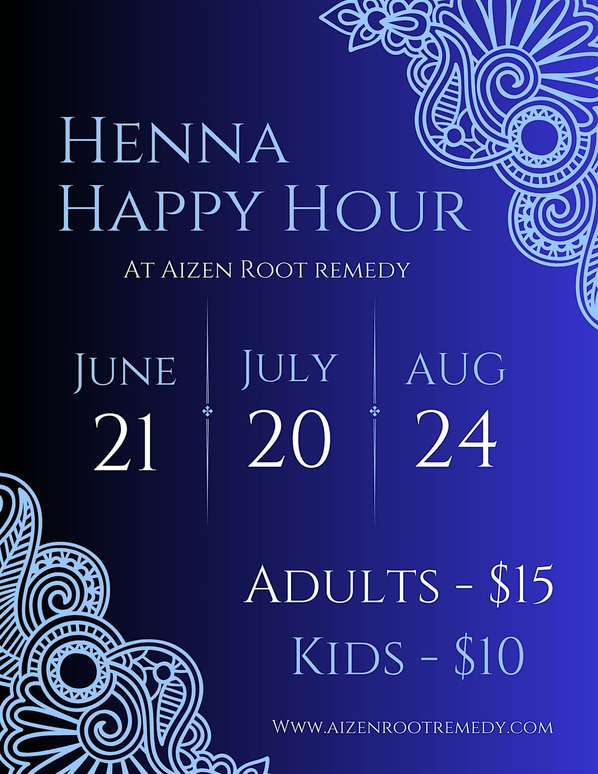Henna Happy Hour - July