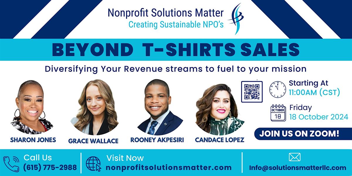 Beyond T-shirt Sales: Diversifying your Revenue