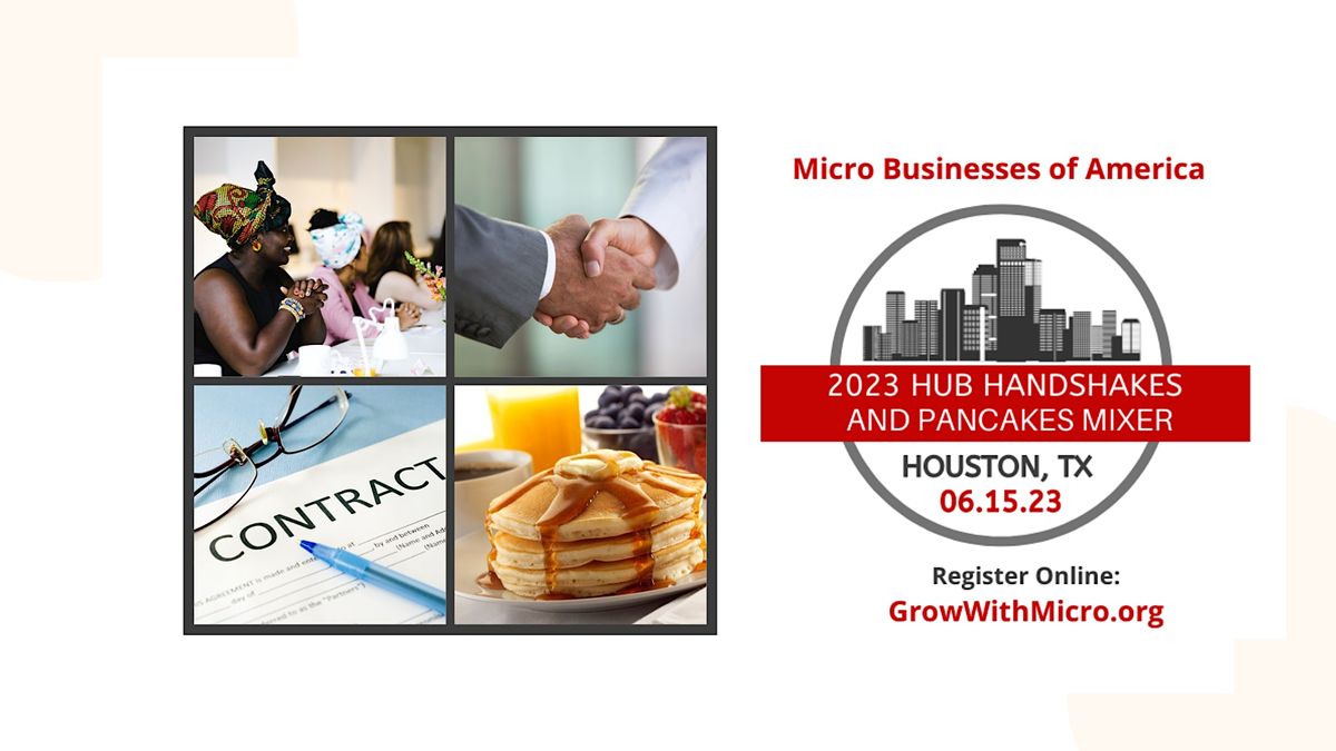 2023 HUB Handshakes and Pancakes - A Networking Mixer