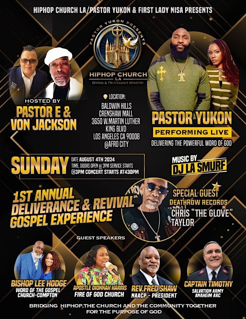 HIP HOP CHURCH LOS ANGELES PRESENTS\u2026