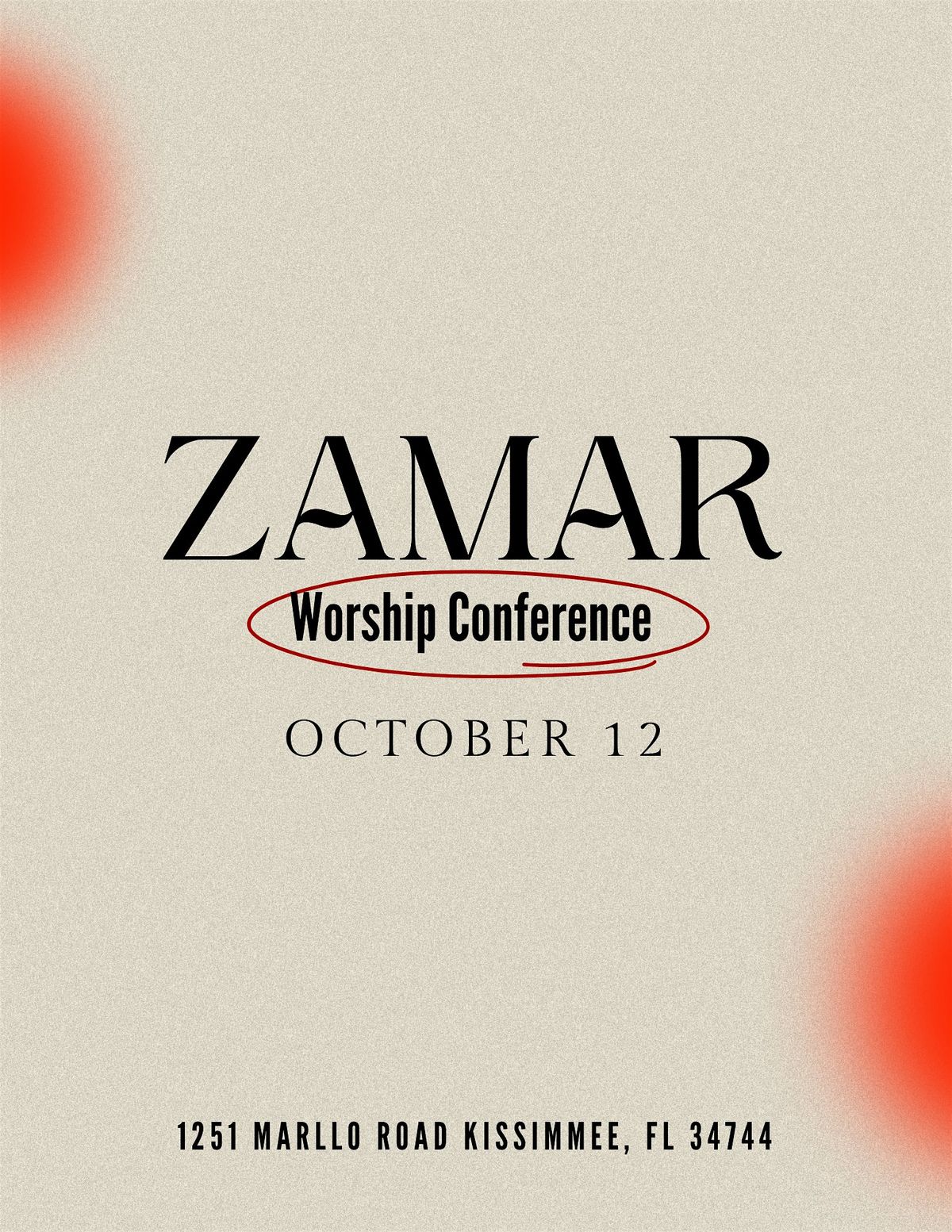 Zamar Worship Conference