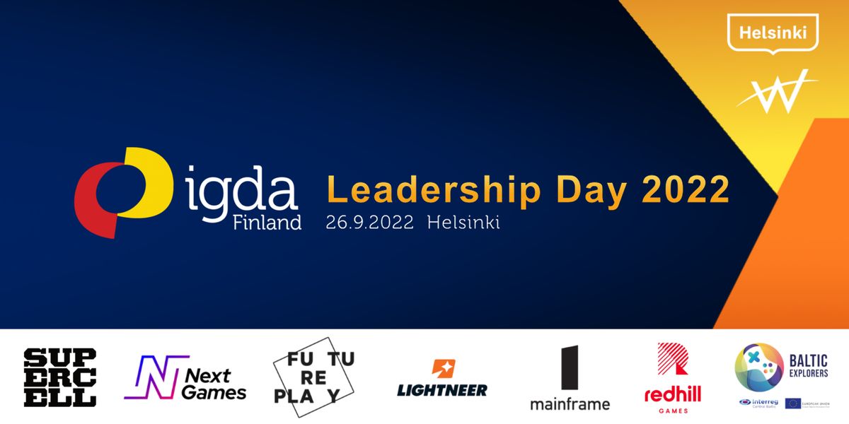 IGDA Finland Leadership Day 2022