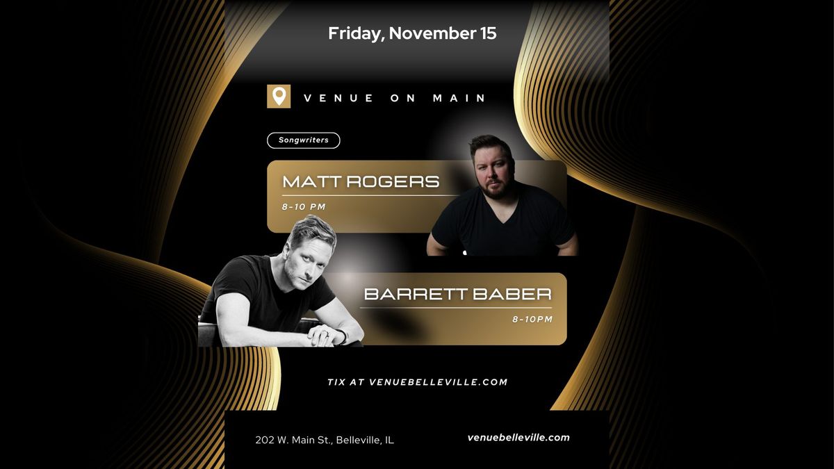 Venue on Main, Belleville, IL with Barrett Baber