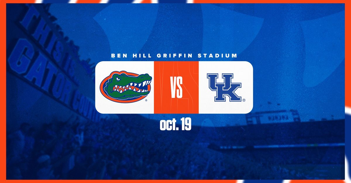 Gators Football vs. Kentucky