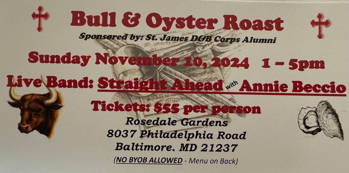 Sunday Funday Bull & Oyster Roast