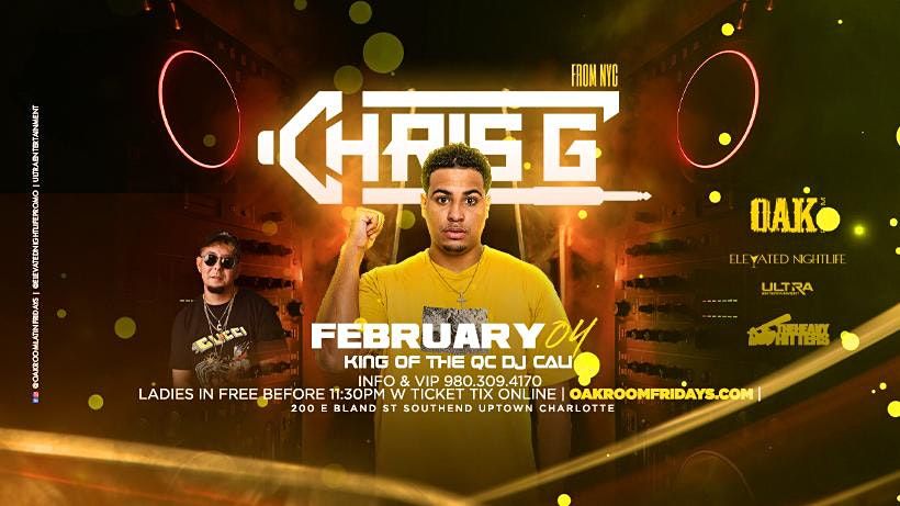 From NYC DjChris G \/ NYC TAKEOVER \/ Oak Room Latin Fridays