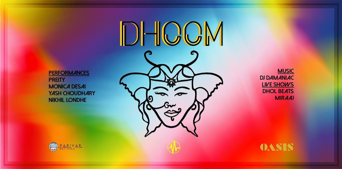 DHOOM: Queer Desi Daytime Dance Party - Spring Edition