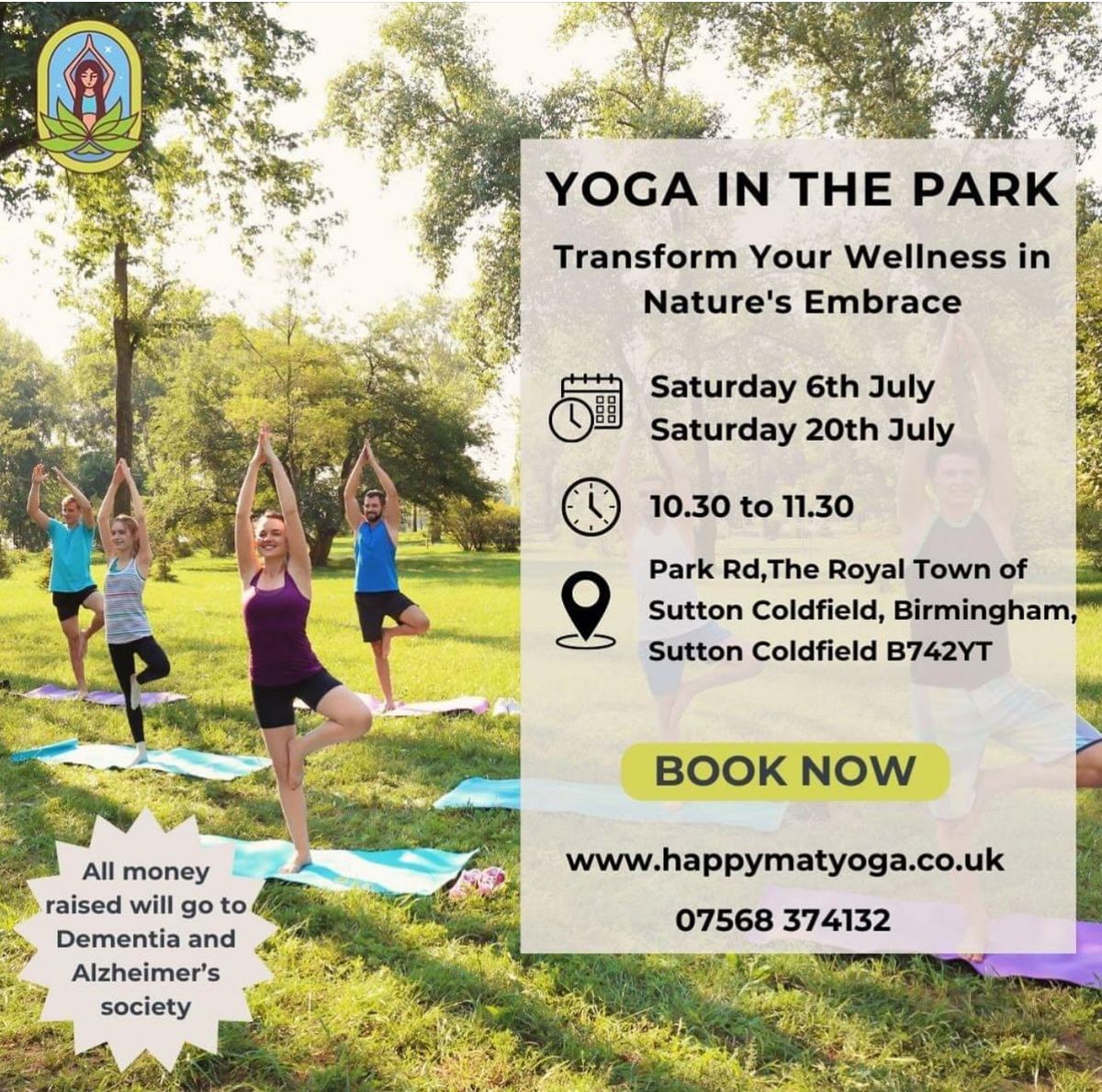 Yoga in the park 