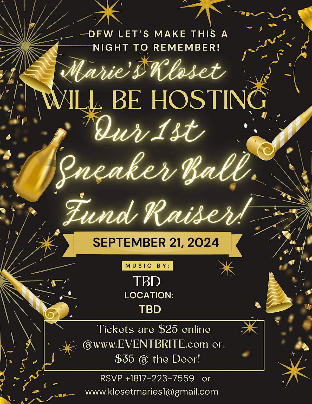 Marie's Kloset 1st Annual Sneaker Ball