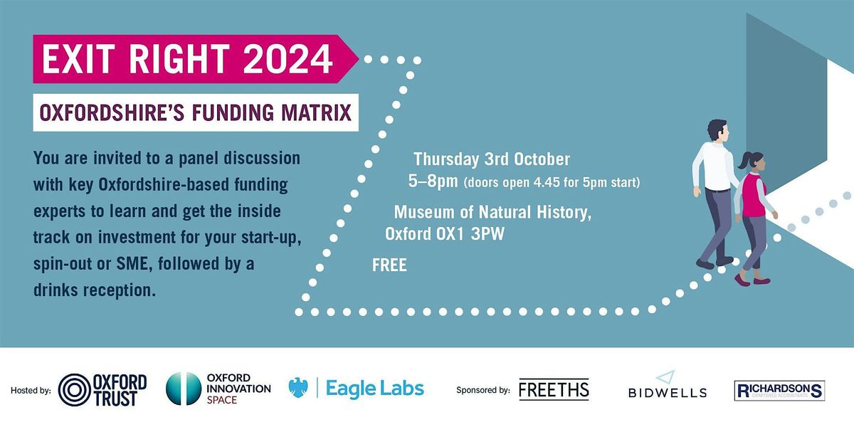 Exit Right 2024: Oxfordshire\u2019s Funding Matrix