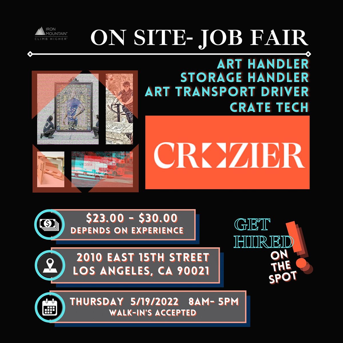 On-Site Job Fair-  Los Angeles | CROZIER