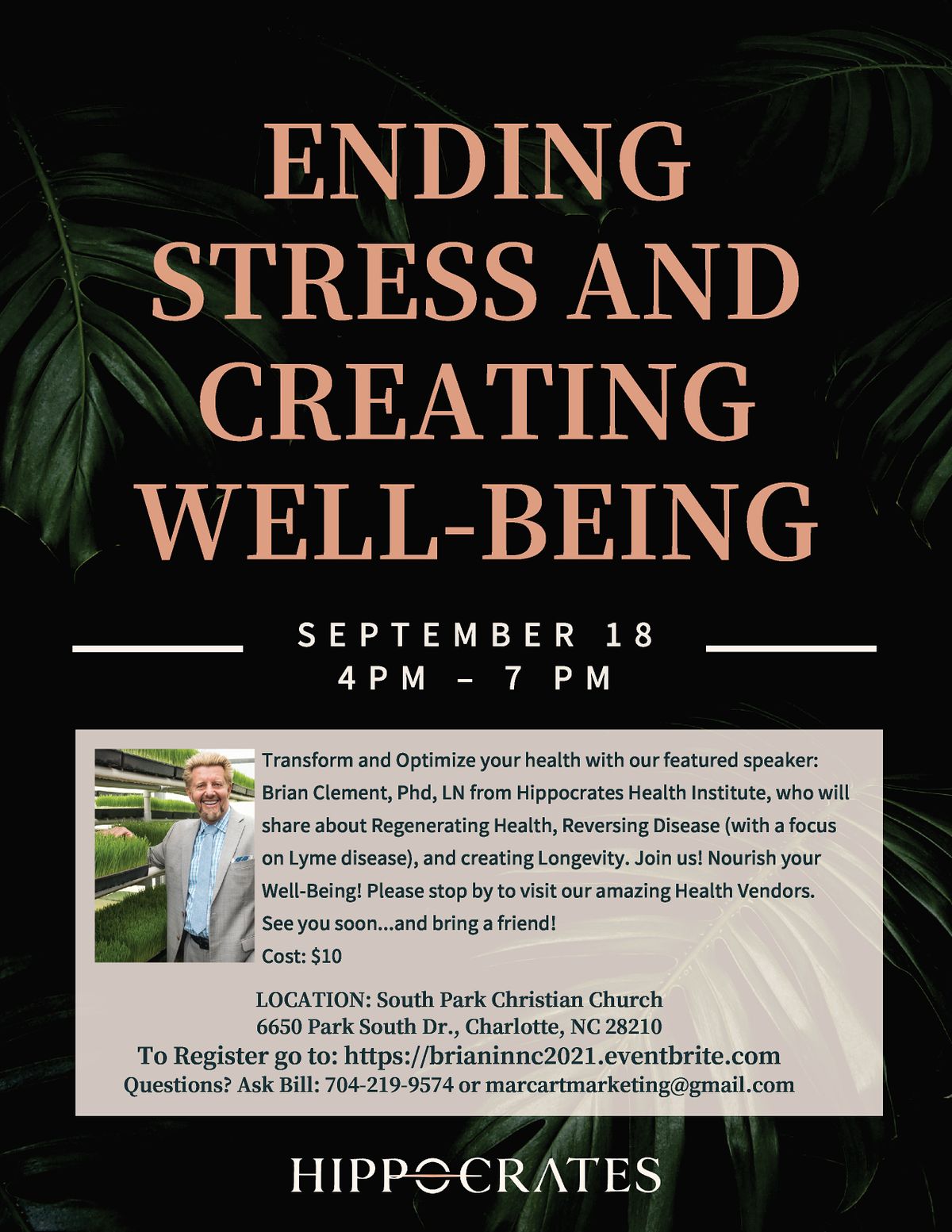 Ending Stress and Creating Well-Being