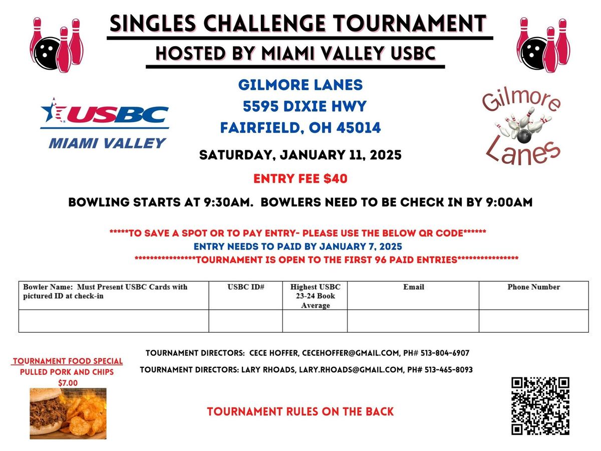 Miami Valley USBC Singles Challenge