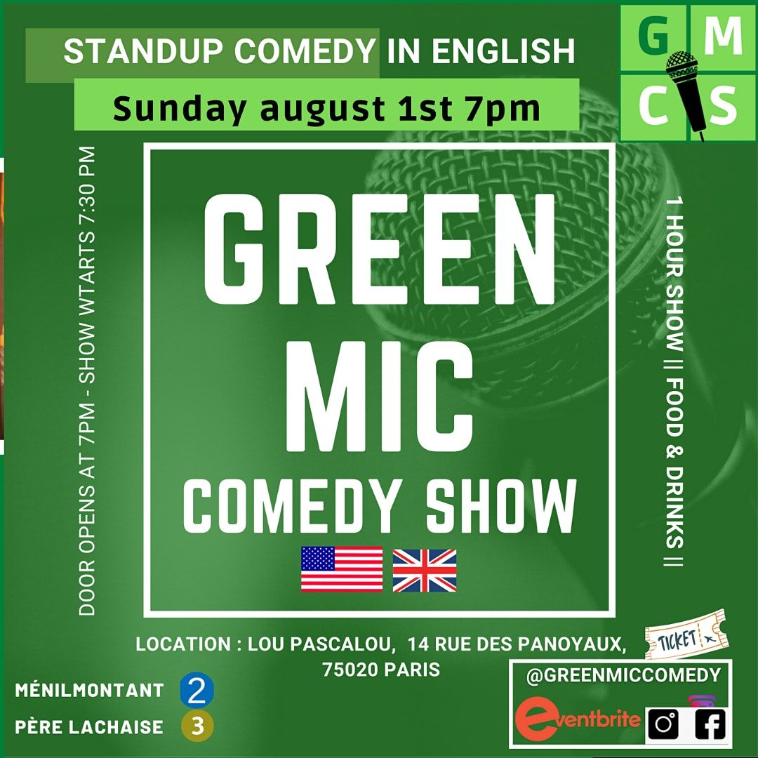 Green Mic Comedy Show