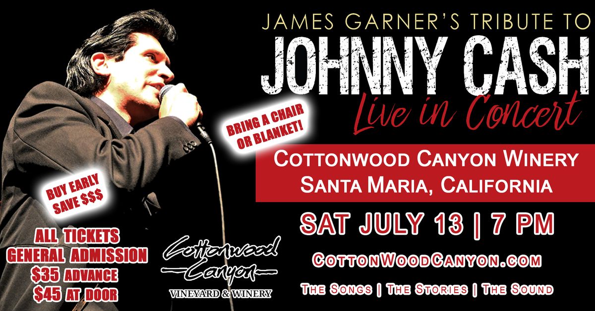 James Garner's Tribute to Johnny Cash | Santa Maria, CA