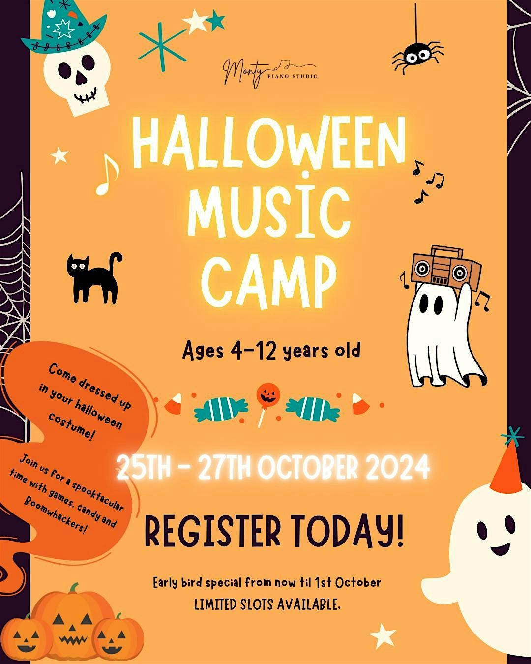 HALLOWEEN MUSIC CAMP