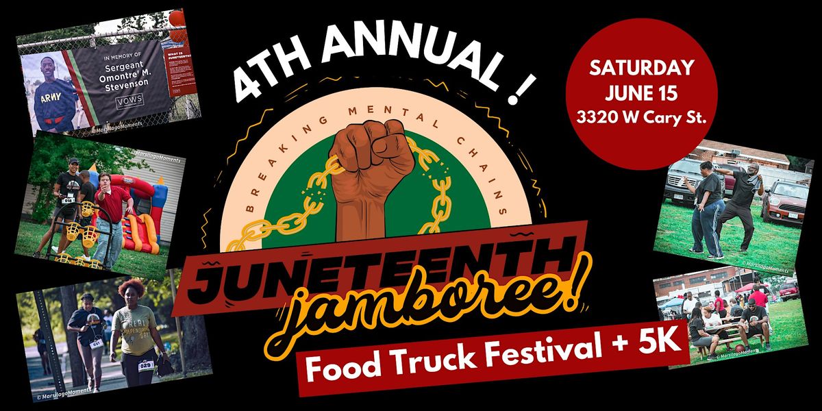 VOWS 4th Annual Juneteenth Jamboree, 5K & Food Truck Festival in Carytown!