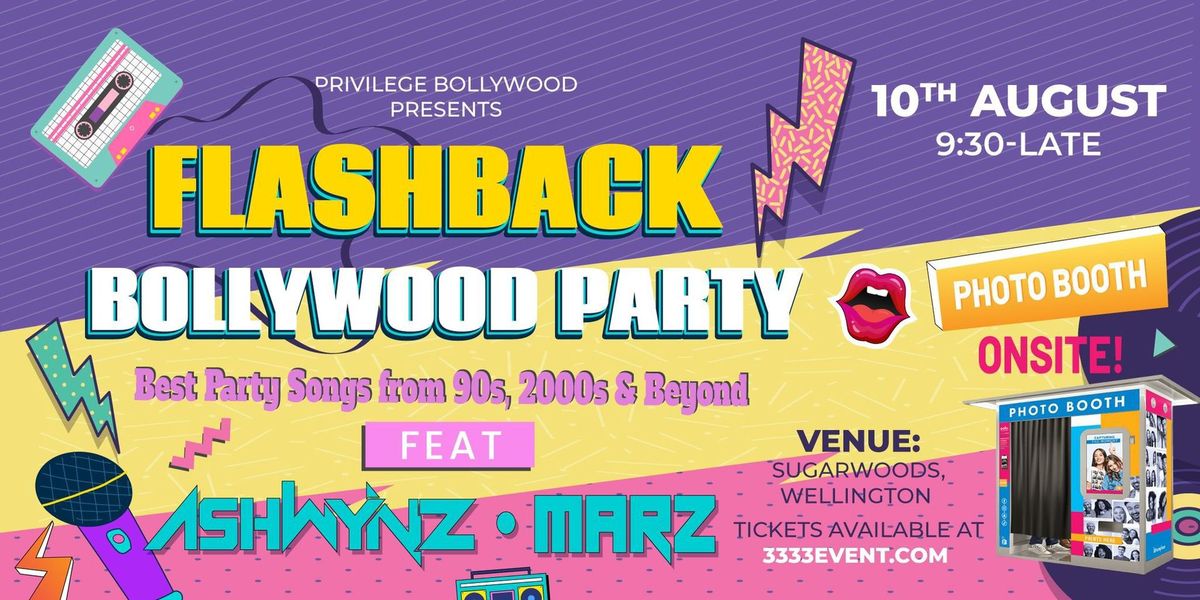 Flashback Bollywood Party at Sugarwoods Wellington