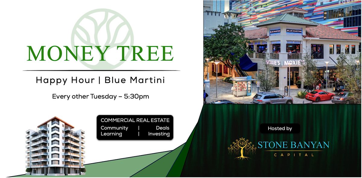 Brickell Commercial Real Estate Happy Hour Blue Martini Free Drink
