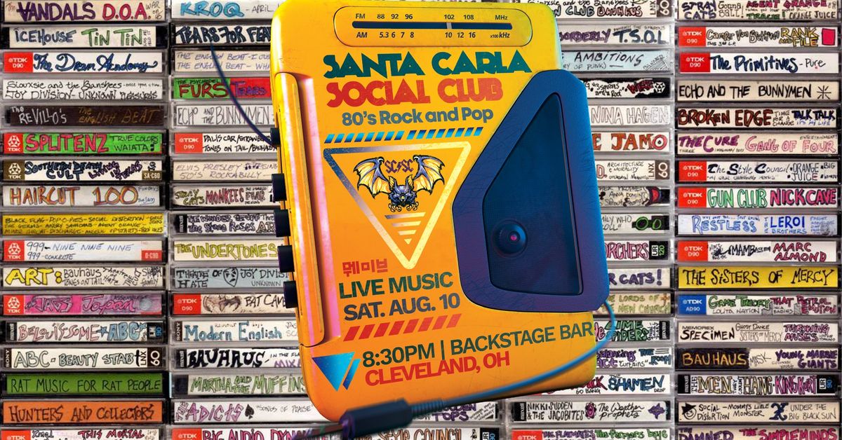 Santa Carla Social Club at Backstage Bar