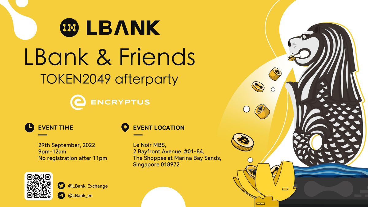 LBank & Friends TOKEN2049 afterparty