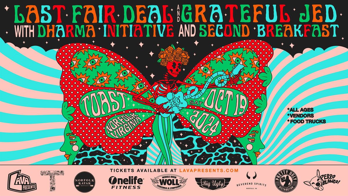 Last Fair Deal + Grateful Jed outdoors at Toast