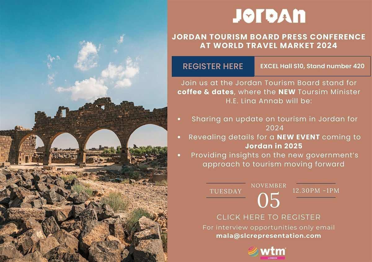 Visit Jordan Press Conference