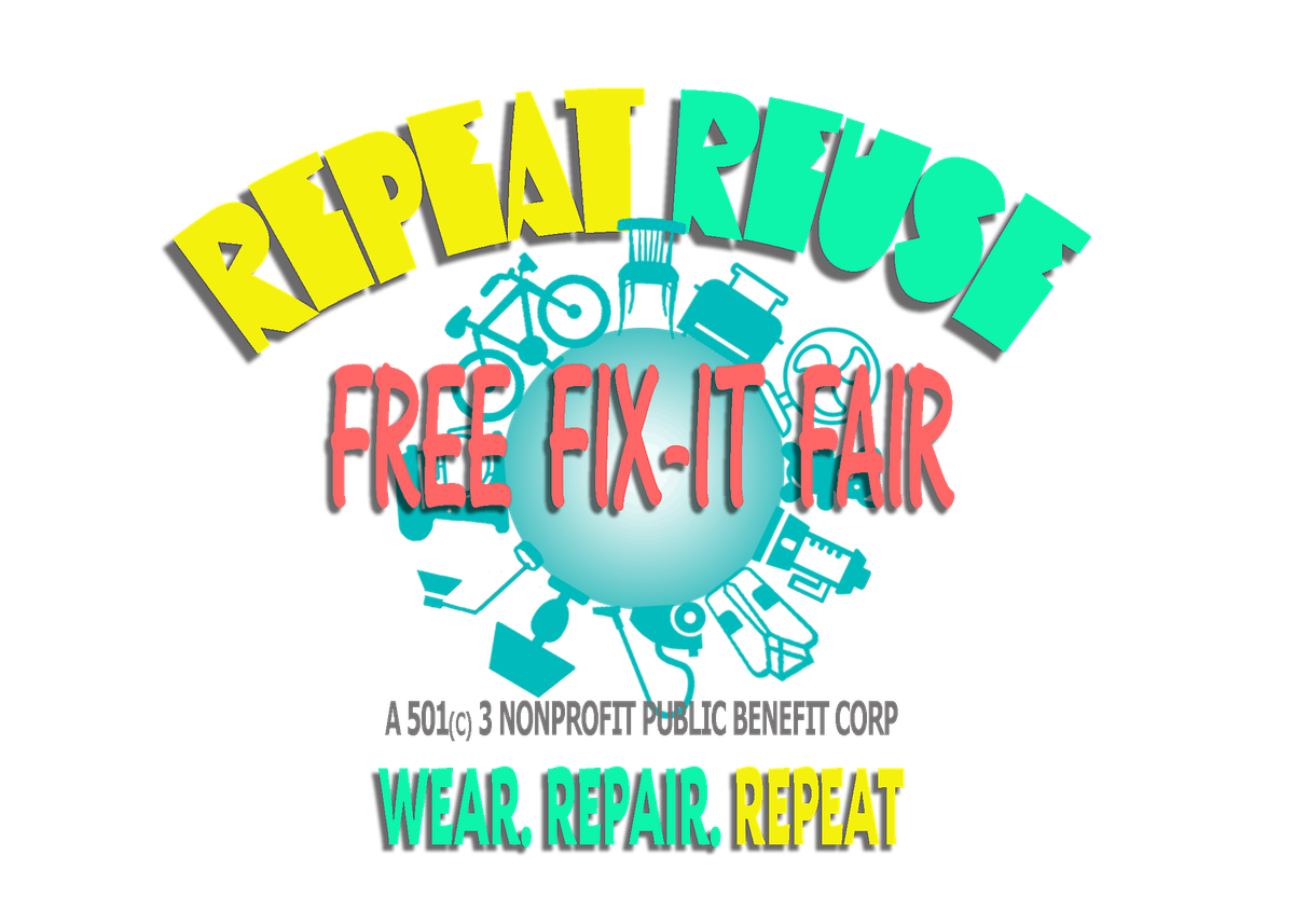 Repeat Reuse FREE Fix-It Fair 06\/22\/24