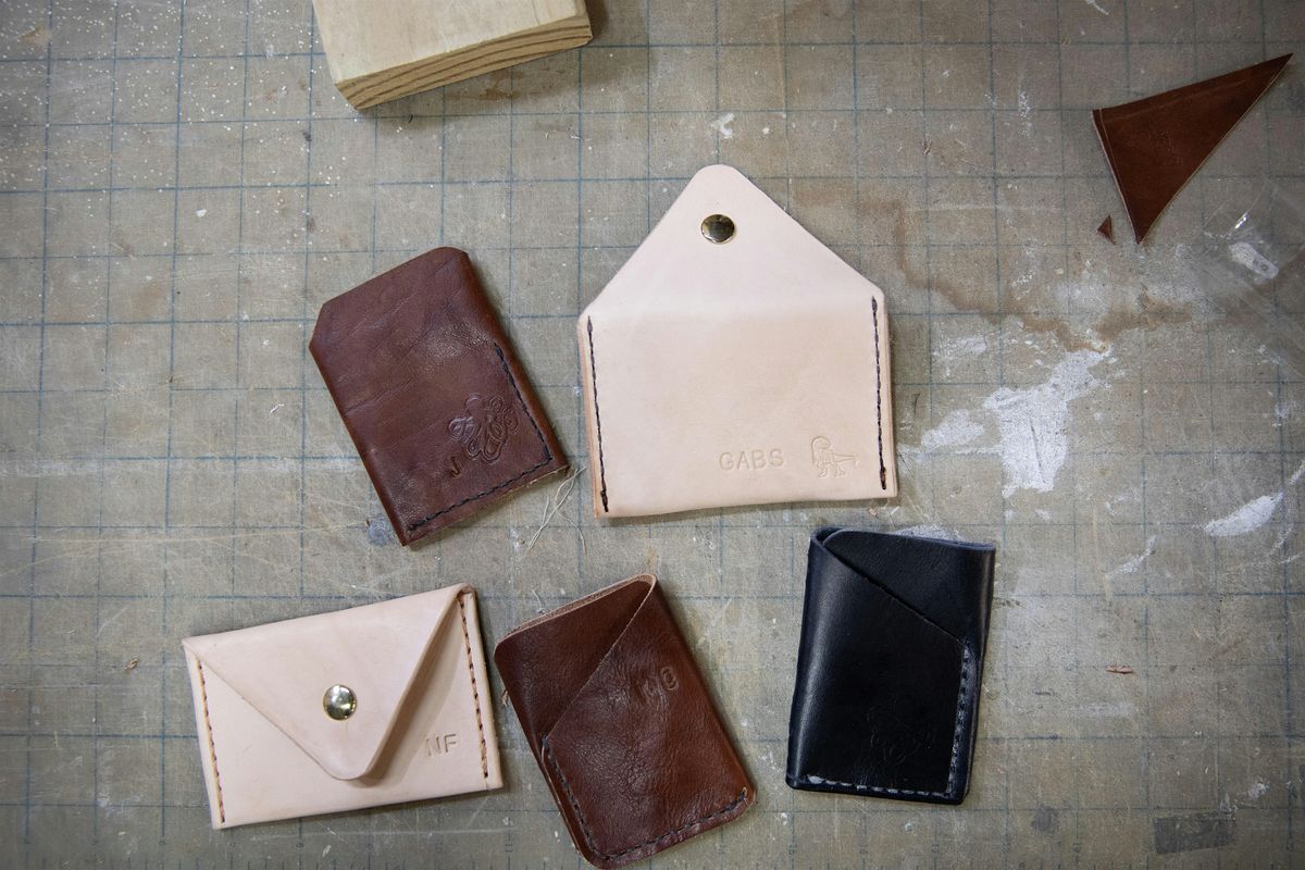 Intro to Leather Working: Hand-Stitched Wallets  (June 29th, 2024)