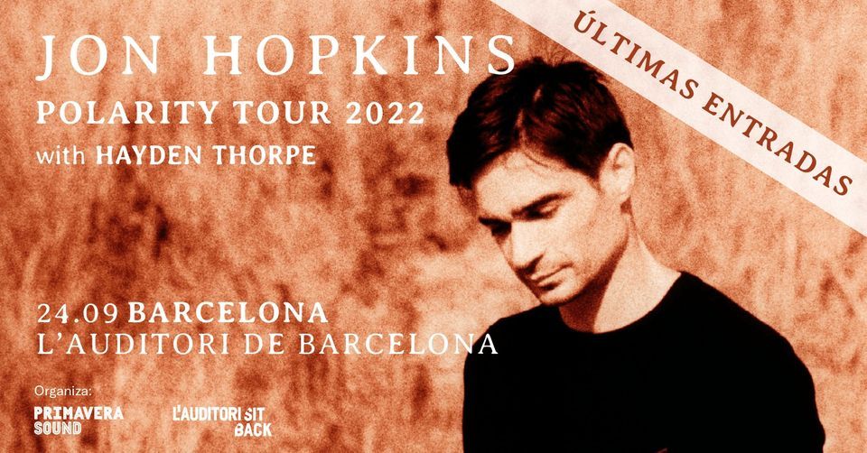 Jon Hopkins en Barcelona