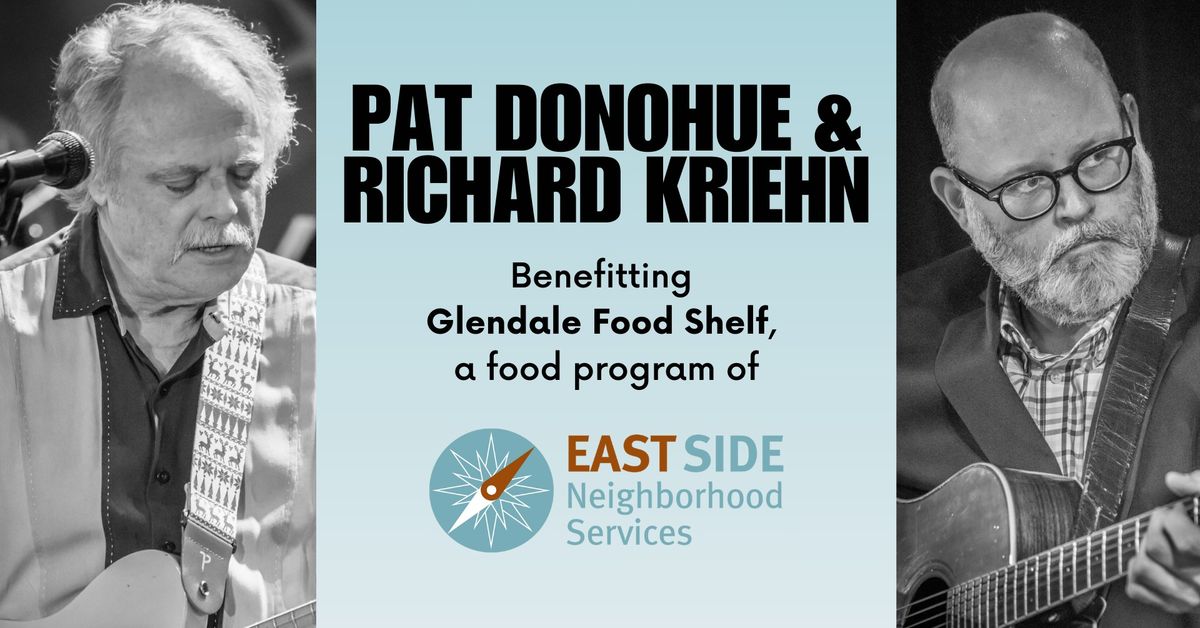 Pat Donohue & Richard Kriehn for Glendale Food Shelf