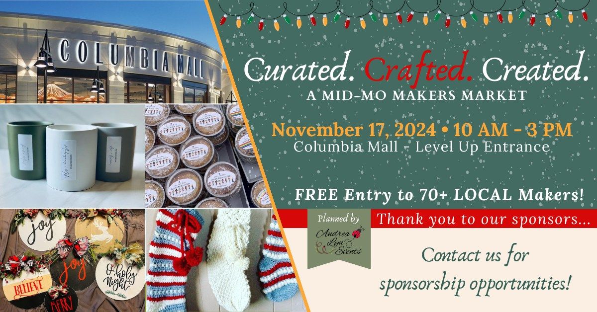 Holiday 2024 Curated. Crafted. Created. Makers Market  |  An Event by ALE